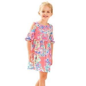 Lilly Pulitzer small Linn cold shoulder dress